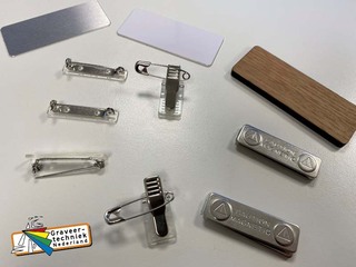 Bevestigingsmogelijkheden naambadge